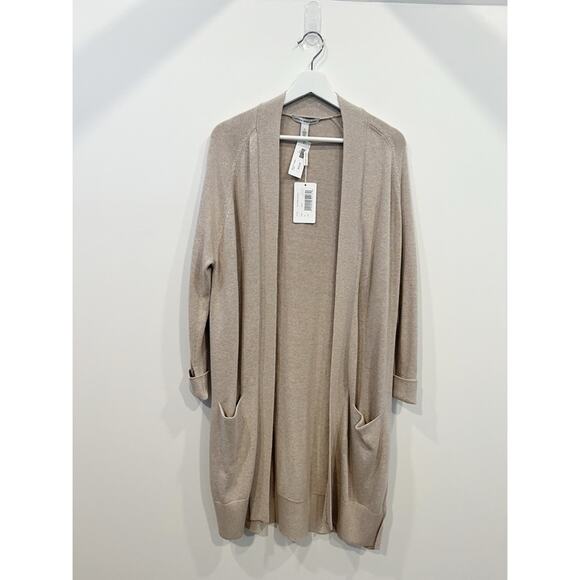 Autumn Cashmere Sweaters - NWT Cotton by Autumn Cashmere Long Cardigan